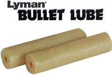 Lyman NRA Formula Alox Beeswax Mix,
one 1-1/4 oz. stick for luber-sizer press Lyman NRA Formula Alox Beeswax Mix,
one 1-1/4 oz. stick for luber-sizer press